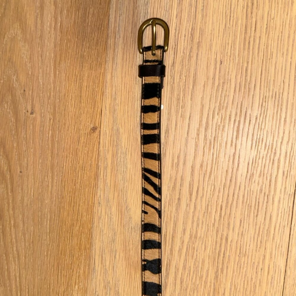 Gap Tiger Print Belt (M)